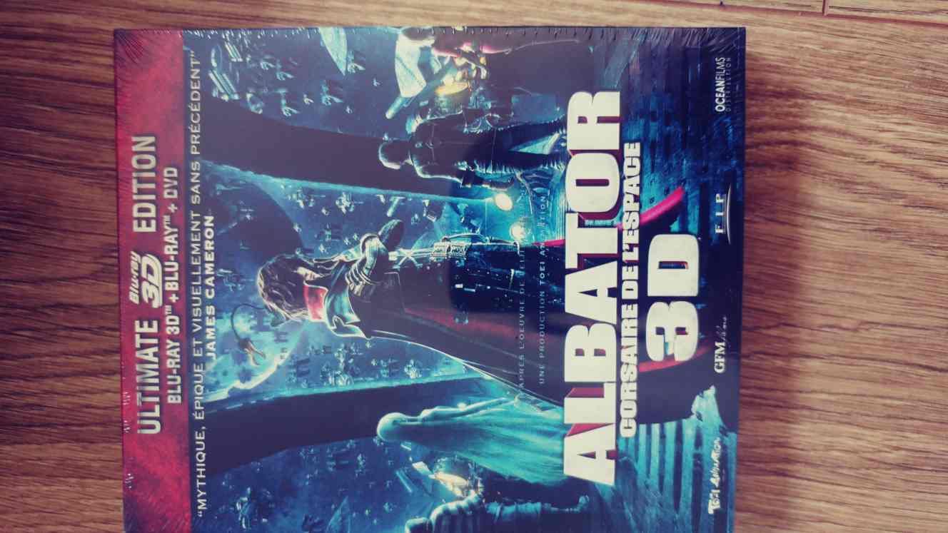 Film ALBATOR Bluray 3D+ Bluray+ DVD.  Figurka. Ed. Deluxe- limitowana.