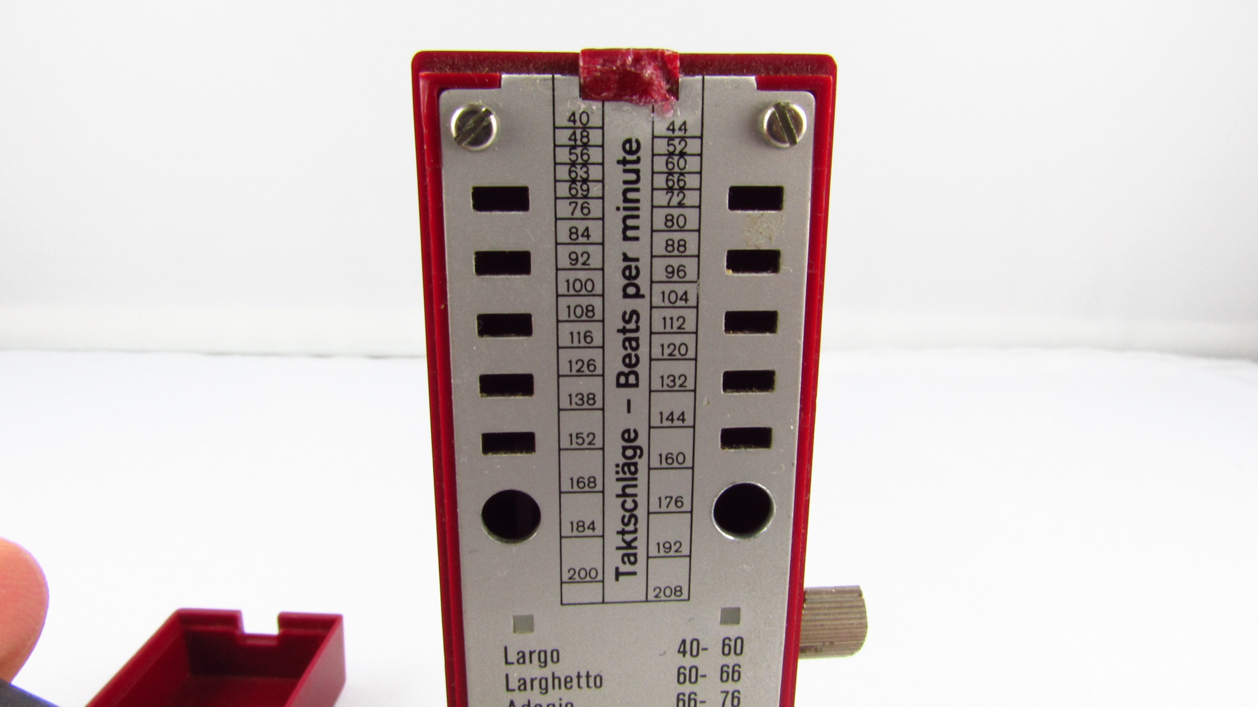 WILLNER - Super Mini Taktell - Mini metronom mechaniczny