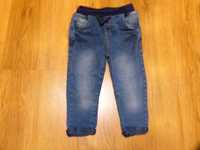 rozm 80-86 TU spodnie miękki jeans chłopięce