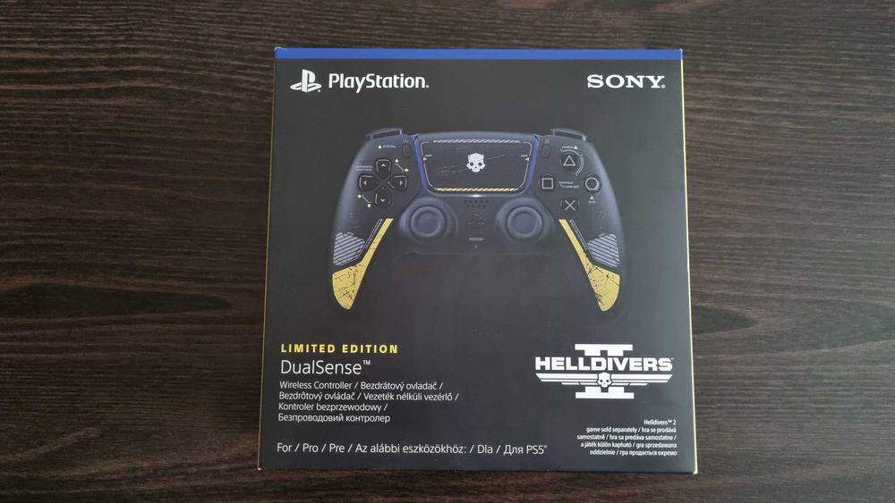 Геймпад Dualsense (Helldivers 2 Limited Edition) для PS5 і ПК