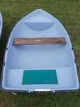 Nowa łódka 230x130 gruby laminat waga 35kg schowek gumy