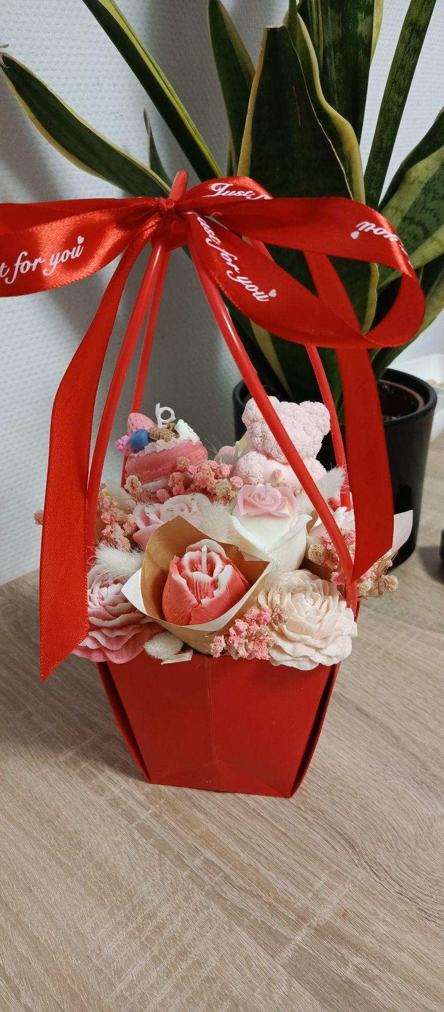 Flower Box ze świec sojowych