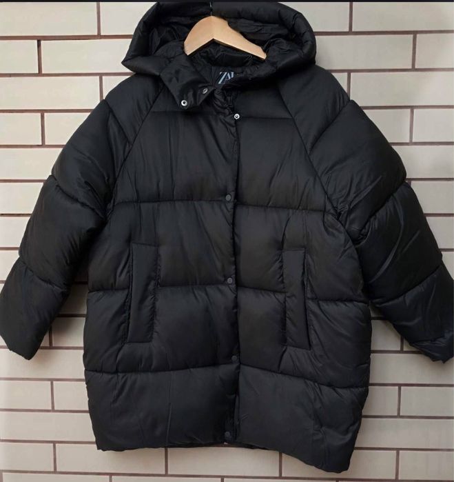 Zara дятяча зимова куртка