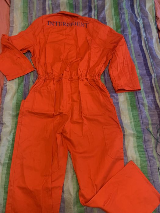 Комбінезон робочий оранжевий