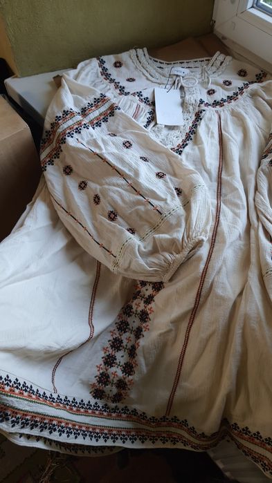 Платье Zara Xs 34  M 38 L 40 вишита сукня