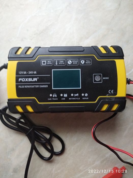 Зарядний 12/24в пристрій АКБ