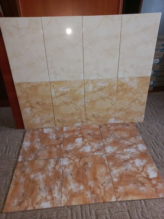 плитка Октава  +  плитка Оникс  +  фриз