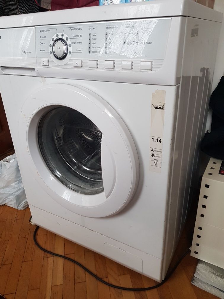 Пральна машина стиральная машинка LG WD-10240T