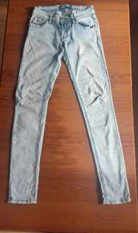 Jasnoniebieskie jeansy damskie LANTIS rozm 36