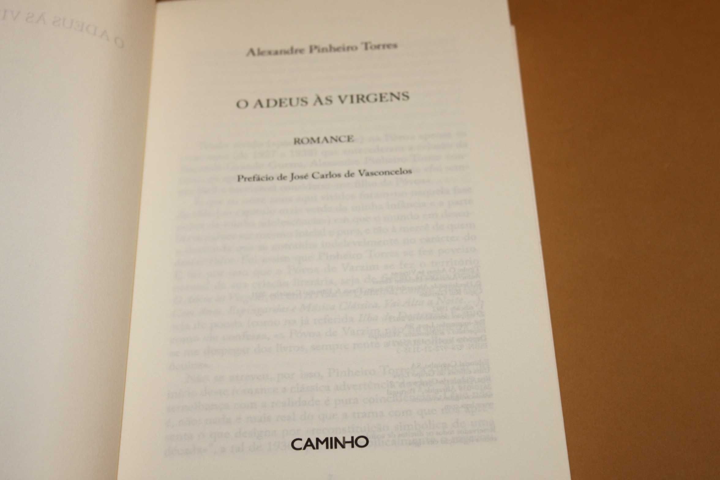 O Adeus às Virgens// Alexandre Pinheiro Torres