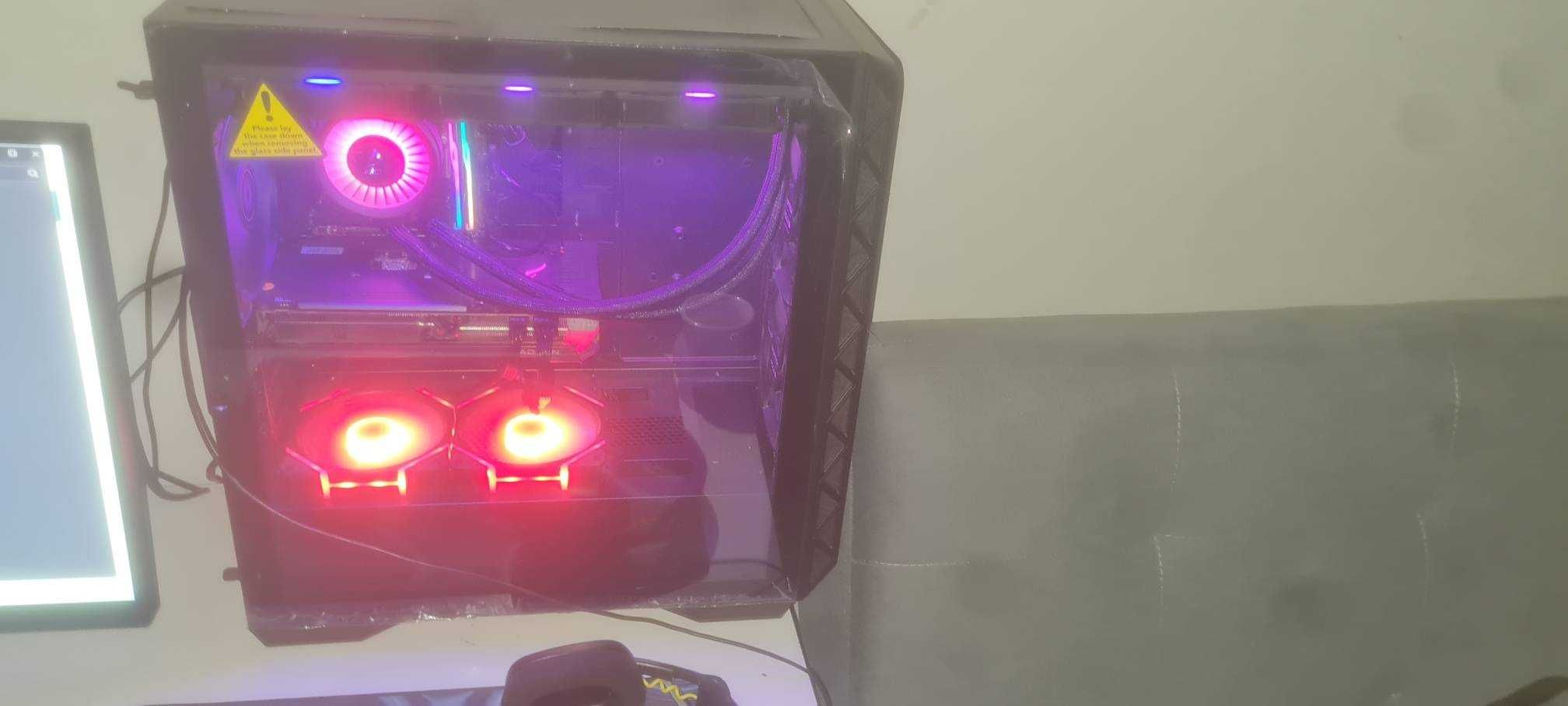 Nowy Komputer Gamingowy Intel core i5 14600kf Rx 6600xt ddr5 7200mhz