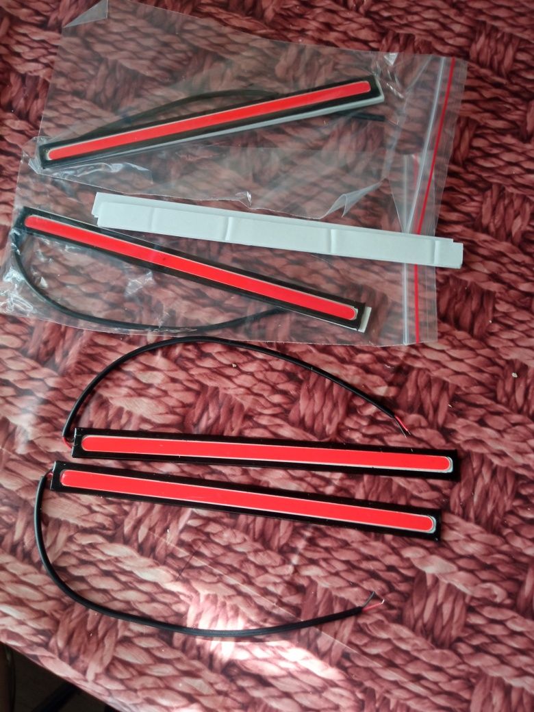 Lampki LED przeciwmgielne czerwone