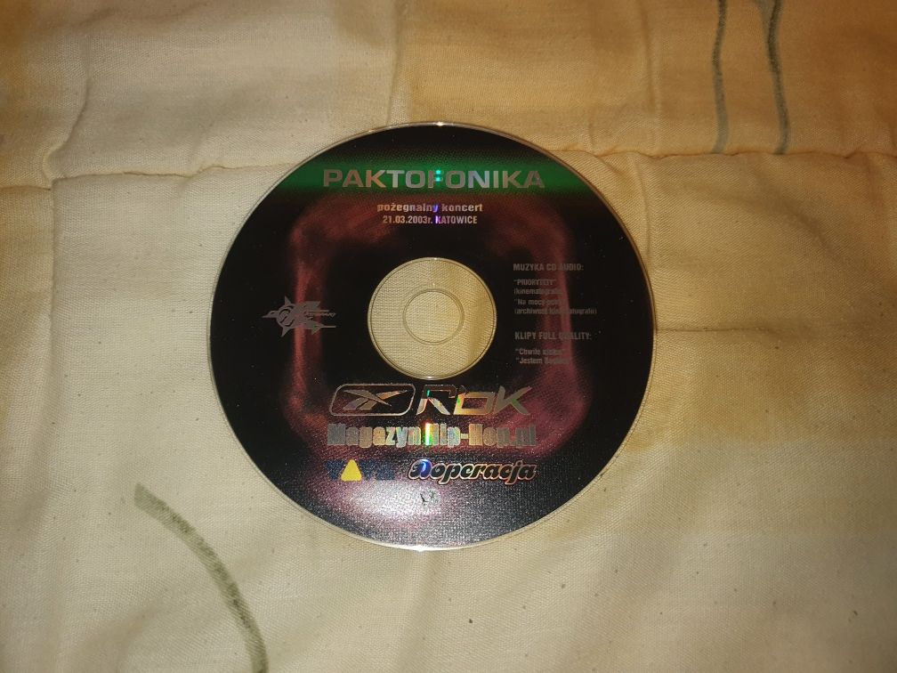 Paktofonika Bilet na pożegnalny koncert + CD Unikat