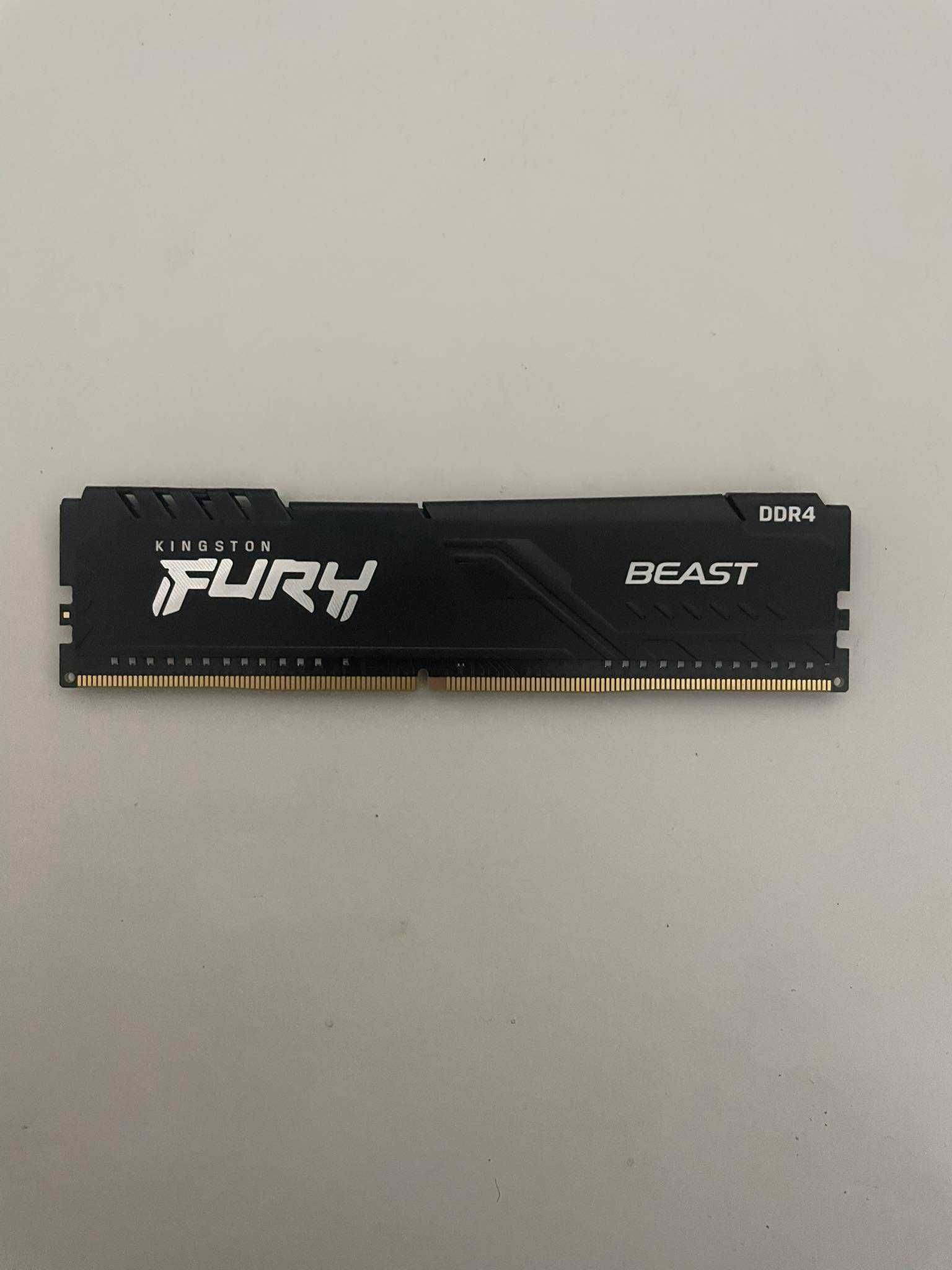 Memória RAM Kingston FURY Beast DDR4 2666 MHz 8GB CL16