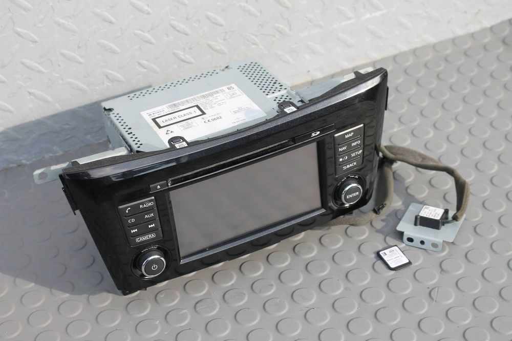 RADIO NAWIGACJA GPS 360stopni ANTENA KARTA NISSAN QASHQAI II J11 14-21