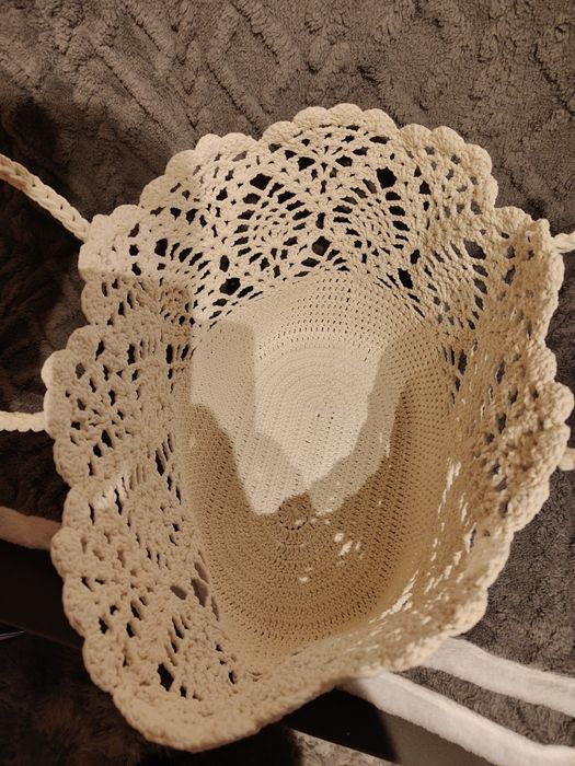 Torba  na ramię, nowa robiona szydełkiem,polecam serdecznie