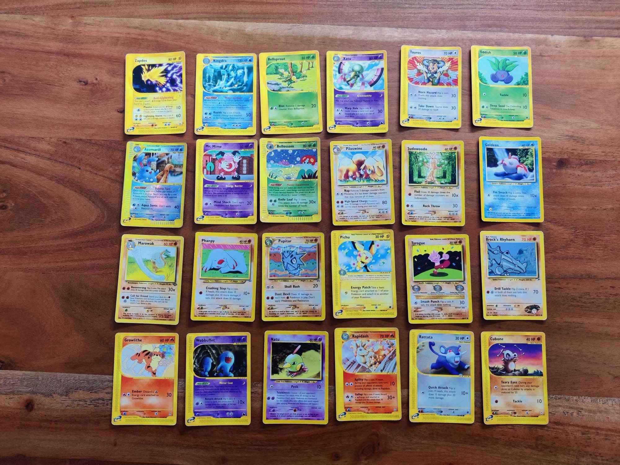 Cartas Pokémon - Raras, Holo, etc
