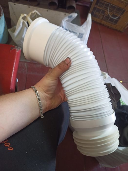 Гофра гофрошланг труба зливна для унітаза. Новий