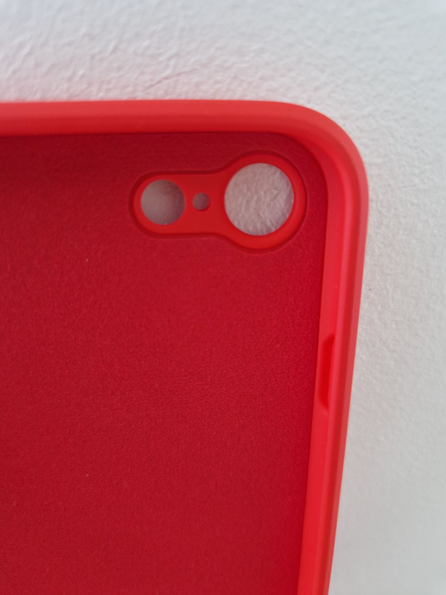 Etui Vennus Silicone Ring do Iphone 7/8/SE 2020/SE 2022 Czerwony