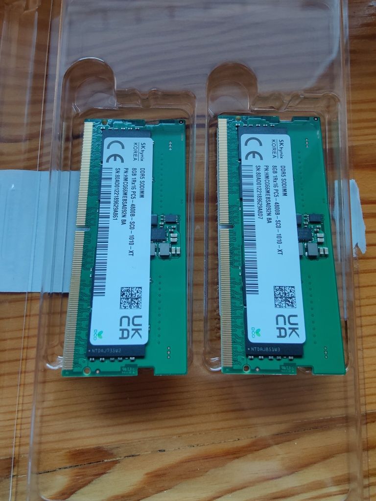 Pamięć RAM DDR5 laptopowa 16GB