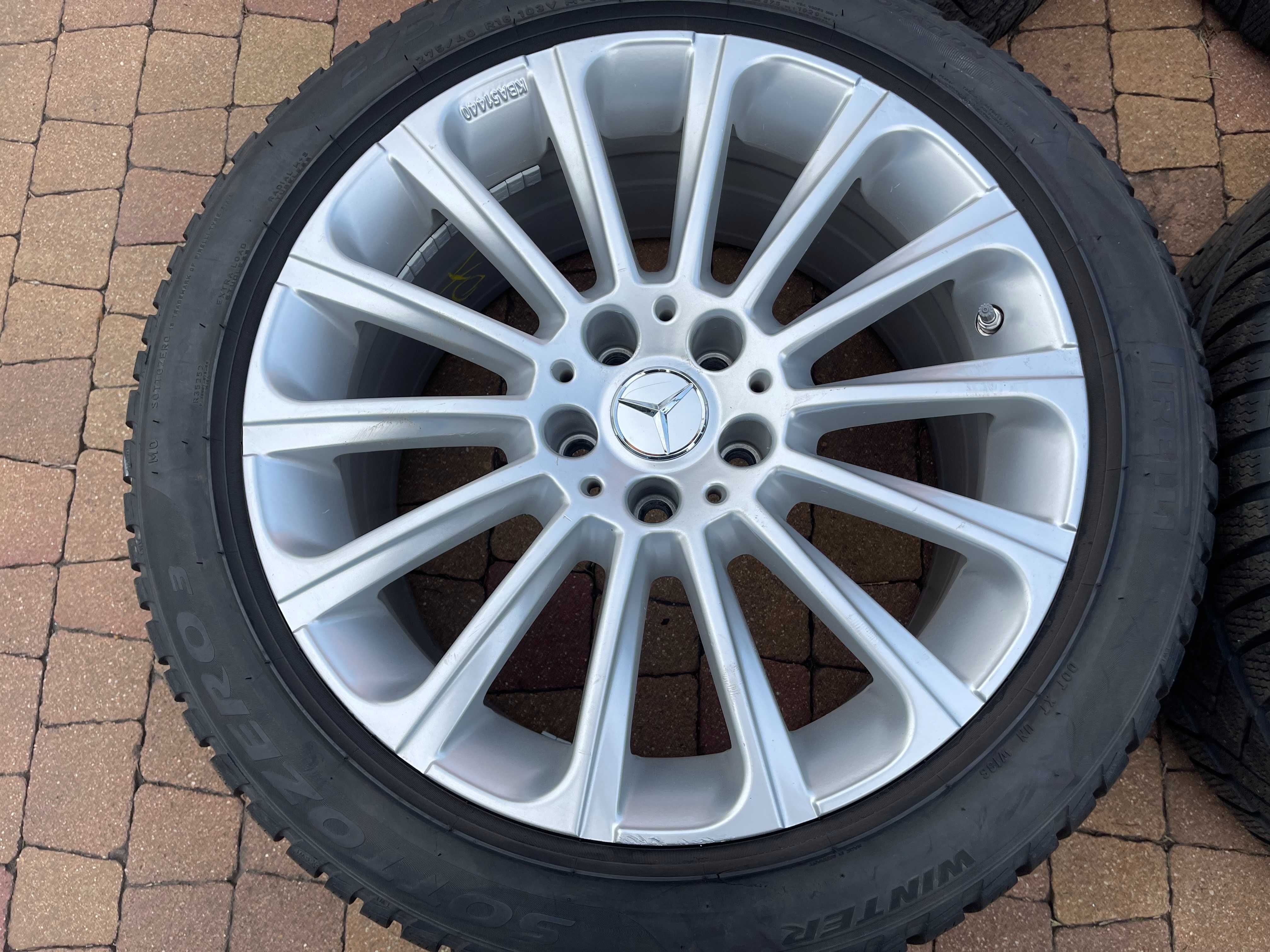 3704. Alufelgi 18" Mercedes C klasa CL W238 dwie szerokości 8/9J 5x112