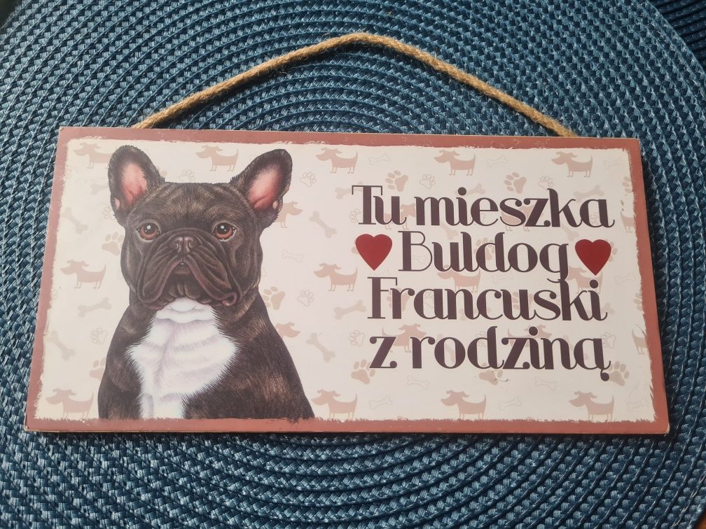 Tabliczka buldog francuski