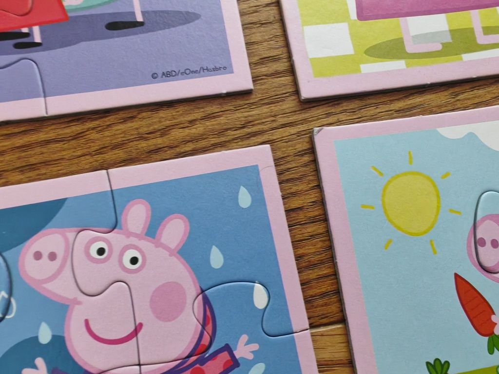 Puzzle Trefl Peppa Pig 4w1 3+