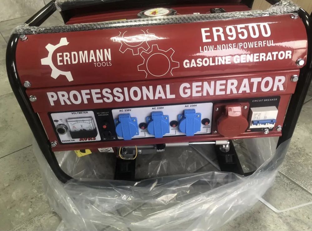 Генератор Erdmann ER 9500 4,8 КВт | Медь