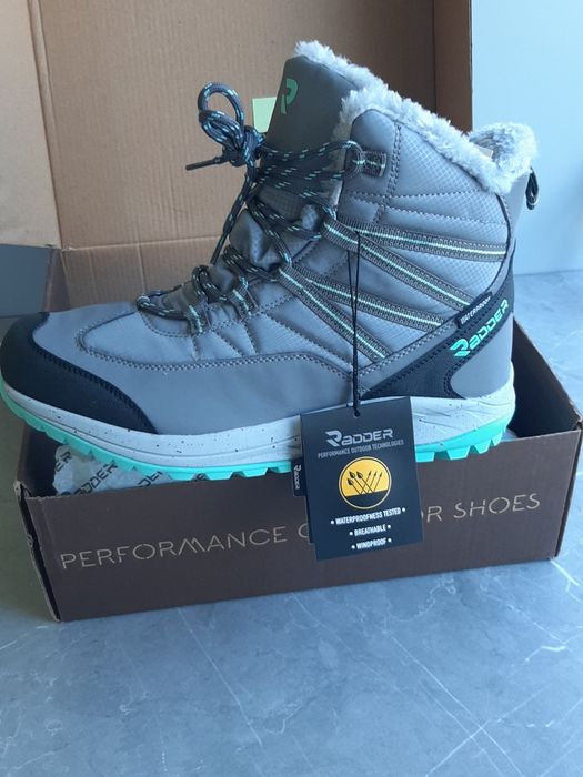 Нові!!!Черевики жіночі Radder Cavalla cipi з відтінком блакитного 3324