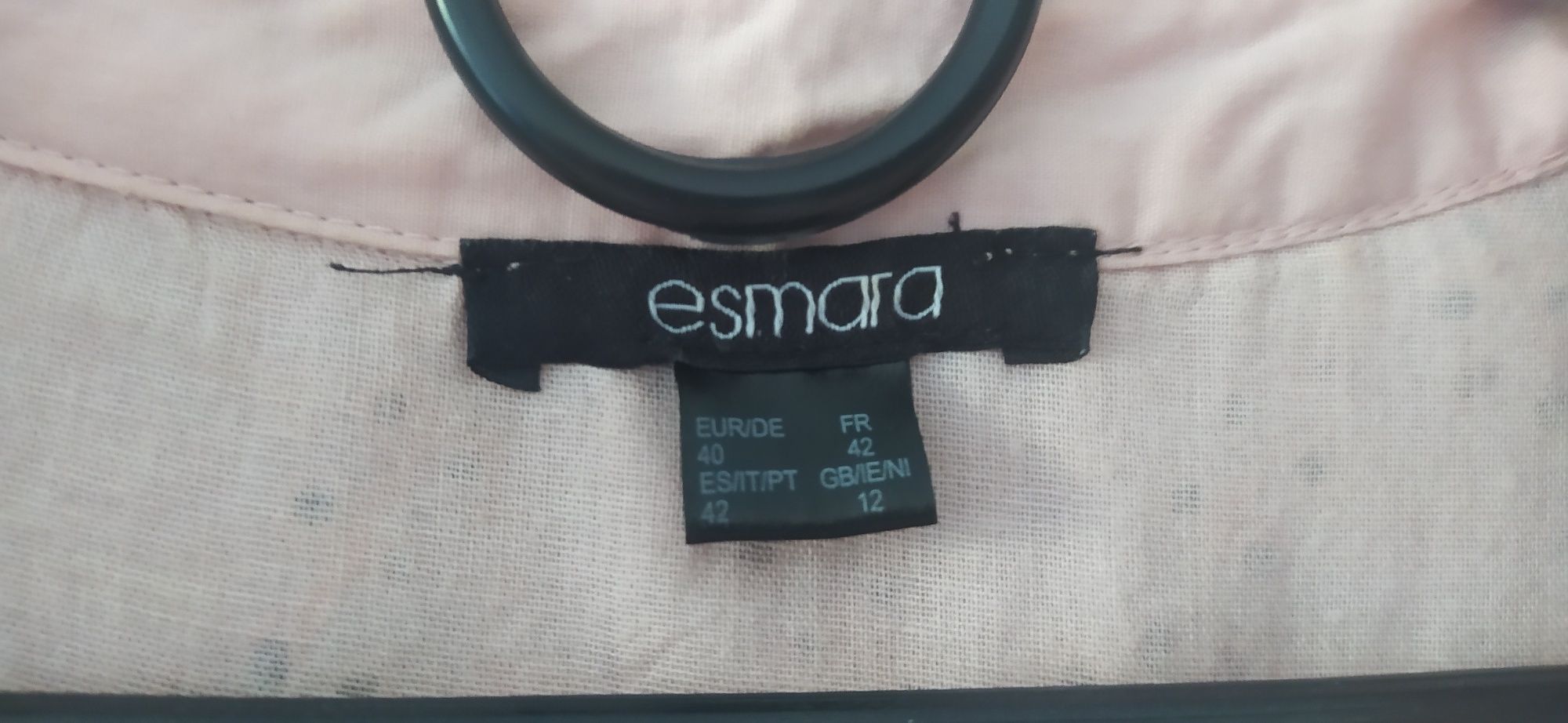 Sukienka r. 40 Esmara Lidl różowa haft ażur