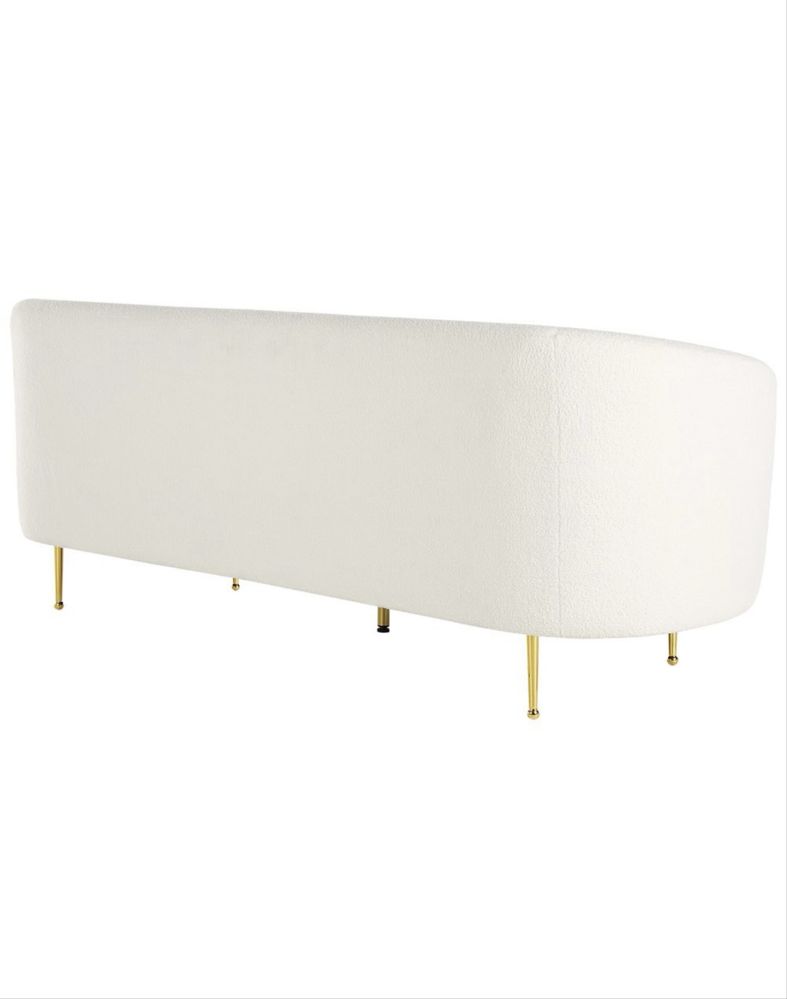 Trzyosobowa Sofa Bouncle glamour jak NOWA świeżo wyprana