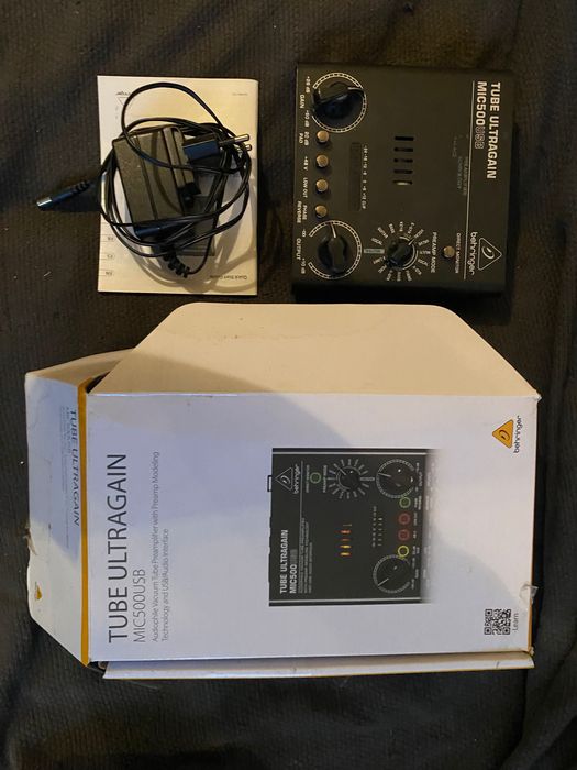 Behringer MIC500USB – lampowy preamp / interfejs USB