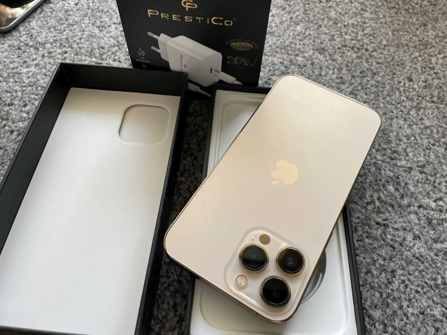 iPhone 13 Pro Max 256GB GOLD ZŁOTY Rose Bateria 98% Gwarancja