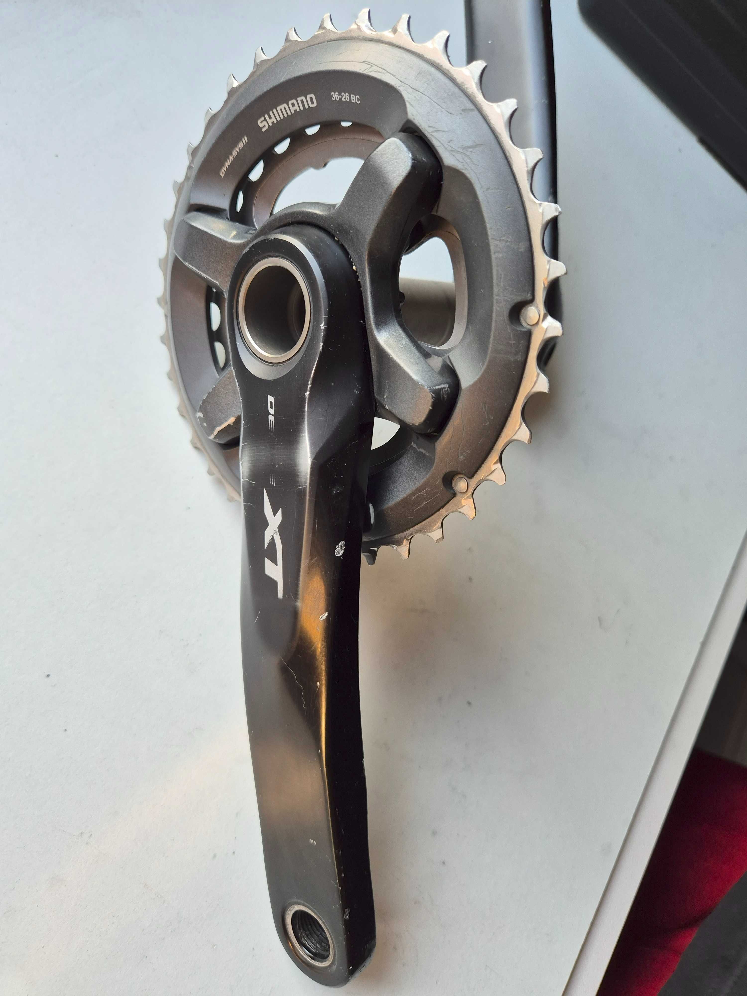 Transmissão btt shimano XT/ SLX 2/1 x 11v