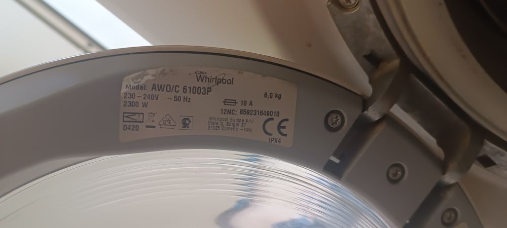 Pralka Whirlpool AWO/C 61003P