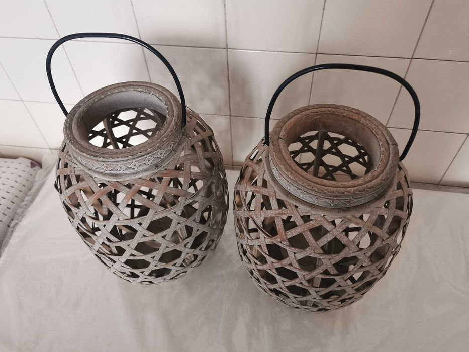 Conjunto de lanternas decorativas