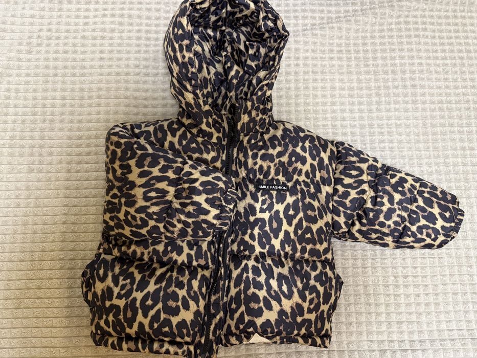 Трендова дитяча зимова куртка, підійде на 4-5 років, розмір 98/104