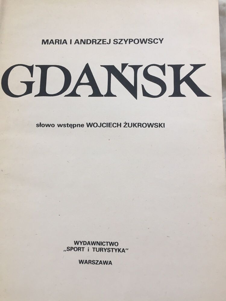 Książka, album „Gdańsk” M.A. Szypowscy