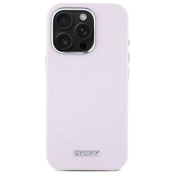 DKNY DKHMP16LSMCHLP iPhone 16 Pro 6.3" różowy/pink hardcase Liquid Sil