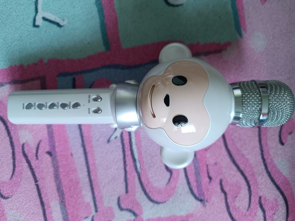 Maxlife mikrofon z głośnikiem Bluetooth Animal KARAOKE MX-100