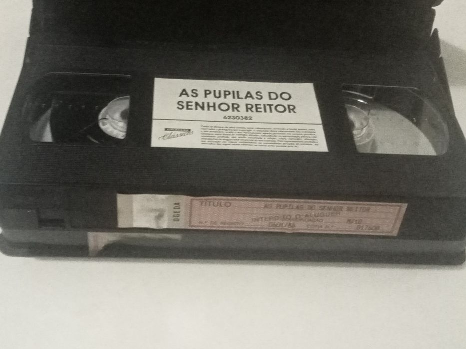 Cassete VHS  As Pupilas do Senhor Reitor