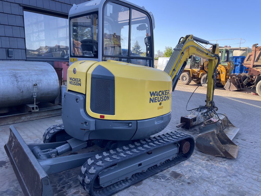 Minikoparka Wacker Neuson EZ38 1100 mtg, sprowadzona