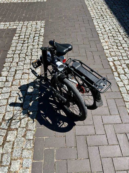 Rower składany Btwin Tilt 500 + dedykowany bagażnik