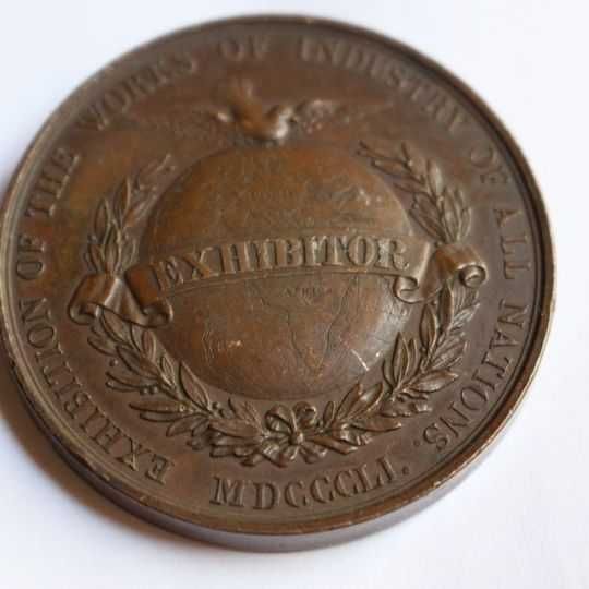 Medalha em cobre HRH Prince Albert