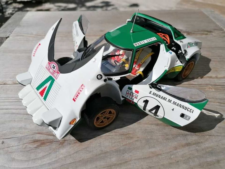 Modelismo, Miniaturas, Models, Metal (Diecast), Rally, Lancia Stratos