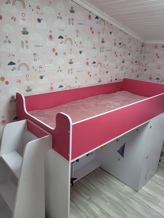 Ліжко-чердак-шафа-ігрова