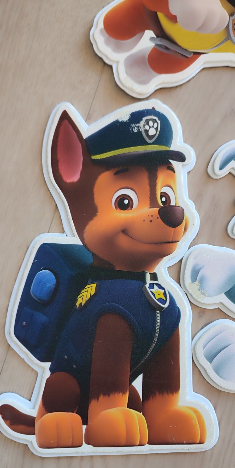 Naklejka piankowa dla dzieci Psi Patrol - zestaw 8 naklejek
