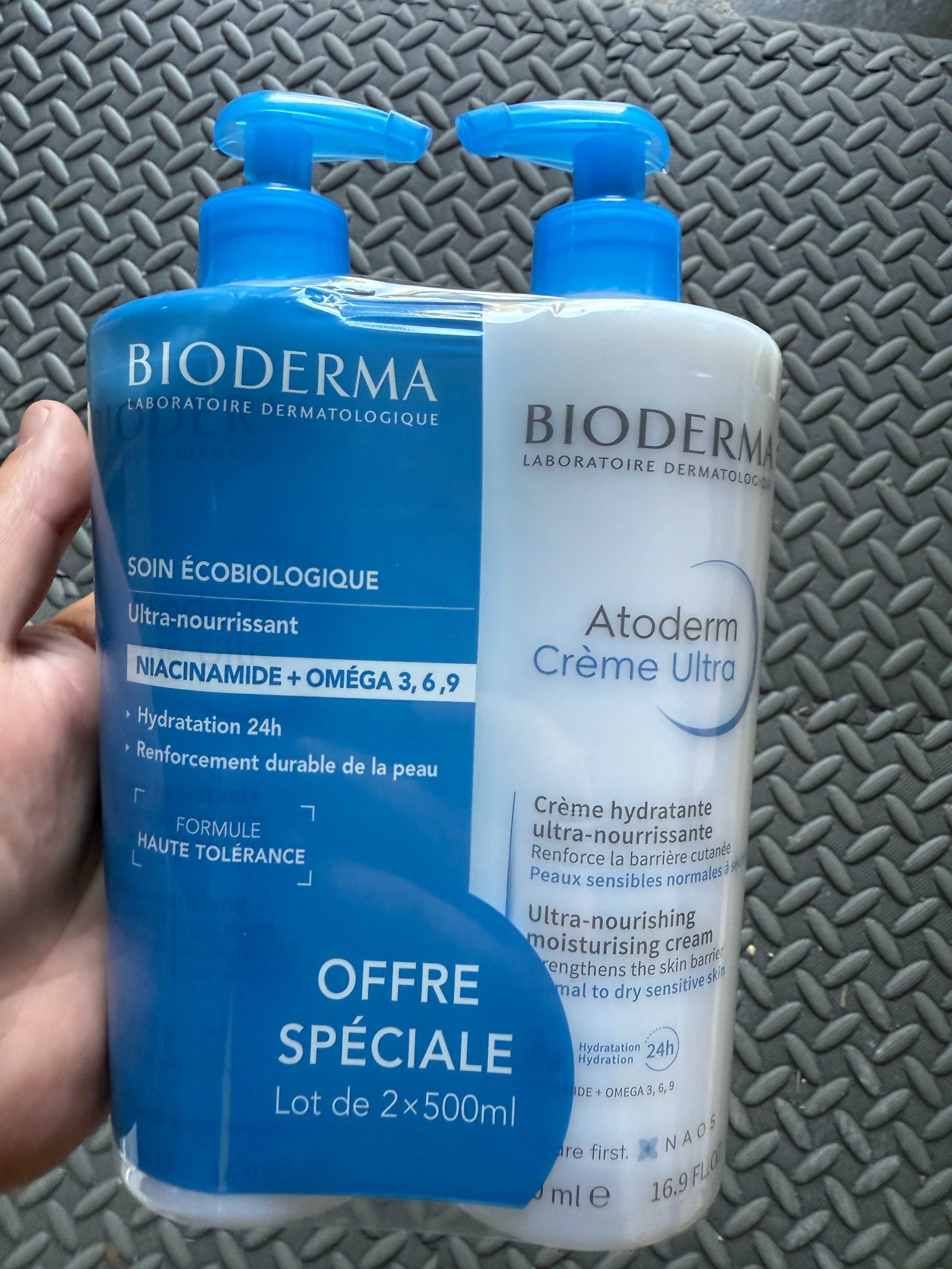 Bioderma Atoderm Creme Ultra 500ml  krem nawilżający do ciała