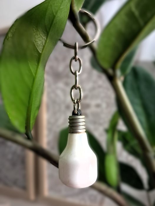 Porta-chaves Vintage Lâmpada Philips