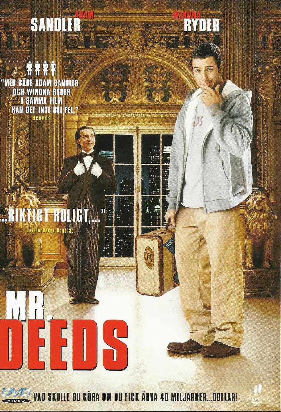 MR. DEEDS MILIONER Z PRZYPADKU (2002)  dvd reż. Steven Brill PL